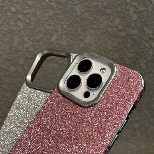 เคสโทรศัพท์มือถือแบบหรูหรา ประดับกลิตเตอร์ สำหรับ iPhone 17 11 12 13 14 15 Plus 16 Pro Max  วัสดุซิลิโคนนิ่ม กันกระแทก - Product Image 5