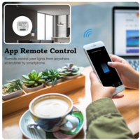Module de commutation WiFi GIRIER Smart Breaker Relay, prise en charge du contrôle bidirectionnel, domotique Tuya 16A