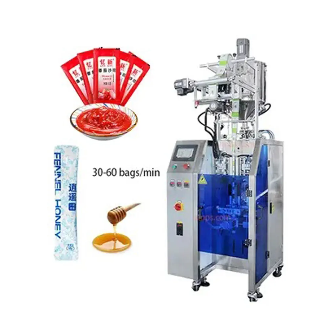 Multi-Function Sachet Packaging Machine Drinking Water Pouch Making Packing Machine With PLC Control