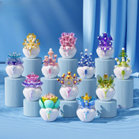 Briques Botaniques Translucides en Forme de Fleurs et Coquilles d'Œufs pour Décoration de Bureau – Vente en Gros OEM/ODM