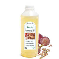 Huile de pépins de raisin naturelle pour les soins de la peau, massage corporel, aromathérapie, cosmétique et matière première pour parfums artisanaux
