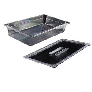 ถาดใส่อาหารใส A8-3500 ขนาด 53x32.5x6.5 ซม. สำหรับโรงแรม ร้านอาหาร อุปกรณ์จัดเลี้ยงแบบบริการตนเอง - Product Image 5