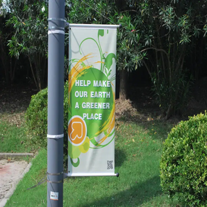 Patrón personalizado Flying Race Road Flag para Branding Lamppost Banner ADS Competition Propaganda - Product Image 5