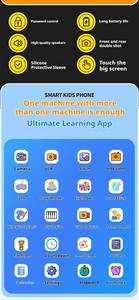 Jumon Appareil Photo Musical Éducatif Selfie pour Enfants avec Capteur MOS & MP3, Cadeau d'Anniversaire pour Bébés - Product Image 2