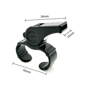 Silbato de entrenador de fútbol de calidad premium de tono alto con agarre de dedo para entrenamiento y juegos - Product Image 2