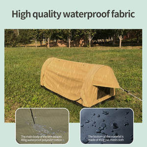 Tienda de Campaña Tipo Swag Portátil para 2 Personas, para Campamento, Viajes al Aire Libre, Tienda de Campaña Doble Grande para Parejas en Venta - Product Image 3