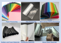 Máquina Cortadora de Papel RS-200g de Escritorio, Pequeña, para Cortar Rollos de Papel, Etiquetas y Películas de Poliéster en Hojas