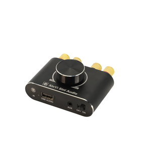 XY-X15H Stereo <b>Amplifier</b> Board, 15W Dual Channel Audio Amp Module Support 12V/24V Power Supply for <b>Speakers</b> - Product Image 1