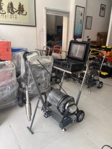 12 इंच हाई-ब्राइटनेस नेतृत्व प्रदर्शन 80 मिमी गोलाकार जांच 1000 मीटर गहरे कुएं से इमेजिंग कैमरा तेल अच्छी तरह से ड्रिलिंग डिटेक्शन उपकरण - Product Image 6