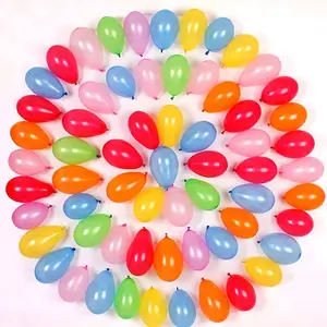 Goedkope 500Pcs Kleurrijke Water Ballon 3Inch Blauw Gemakkelijk Vul Water Ballon Voor Game