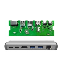 Layanan PCBA Turnkey Satu Atap Shenzhen untuk perangkat elektronik PCB prototipe 1-32 lapis ROSH/900/1 buah MOQ