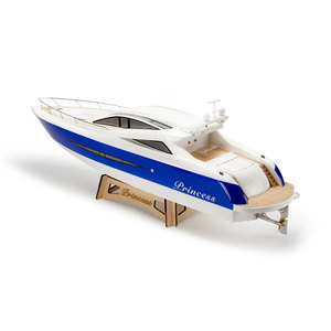 Yacht RC di Lusso da Corsa 1105 Little Princess, Motoscafo Elettrico Brushless ad Alta Velocità 960mm, Modello di Barca Simulata per Adulti - Product Image 4