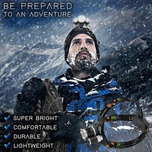 <strong>LED</strong> <strong>Headlamp</strong> Waterproof T6 <strong>Headlamp</strong> Flashlight with 3 Lights 3 Modes