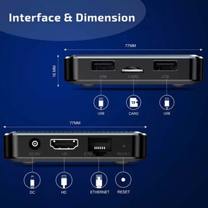 Boîtier TV Android 11 X98Q, double bande WIFI, boîte TV intelligente OTT, 2 Go 16 Go, S905W2, Wifi 2,4G/5G, lecture multimédia, boîte Android intelligente 4K - Product Image 5