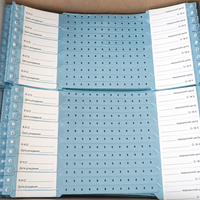 Özel Su Geçirmez Tek Kullanımlık Yumuşak PVC RFID Bileklik 13.56MHz NFC Hasta Kimlik Tıbbi Bilekliği Hastane İçin