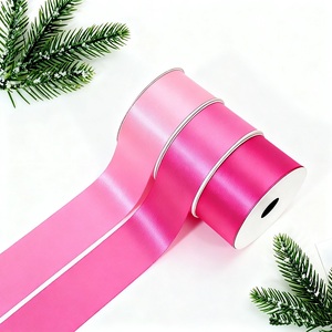 Ribbon 1 1/2Inch 38Mm Chiều Rộng Polyester Màu Rắn Màu Hồng Đôi Mặt Satin Ribbon 100 Yards Mỗi Cuộn - Product Image 4