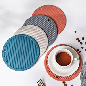 Yimei Silicone Hexagon Coaster Tpr Heat Insulation Mat Nordic Style Placemat Set For Tea Cup Kitchen Use - Product Image 2