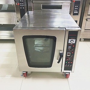 Forno a Convezione Commerciale Automatico a Gas a 5 Ripiani con Circolazione di Aria Calda per Cuocere Pane, Biscotti e <span class=keywords><strong>Pizza</strong></span>, Ideale per Casa e Hotel - Product Image 4
