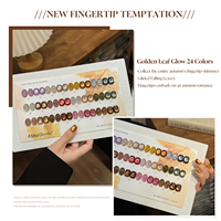 Missgooey Hema Tpo Free 24 Couleurs Automne/Hiver Kit de Vernis Gel Pailleté Effet Œil de Chat Vente en Gros OEM/ODM Usine
