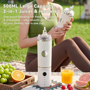 380ml Tragbarer USB-Aufladbarer Elektrischer Mixer Mini Smoothie Maker Geringe Mindestbestellmenge - Product Image 4