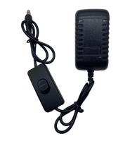 AC à DC 12V 1A 2A 3A LED Driver Adaptateur d'alimentation avec interrupteur 303 EU US Adaptateur LED Transformateur