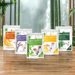 Meditan Nachtverzorging Ginseng Rozen Voetpleister Ontgifting Verjongt Lichaam Verlicht Pijn Versterkt Ontgifting Voetpleister - Product Image 1