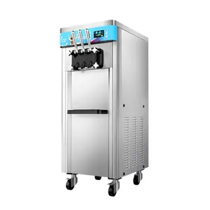 Machine à crème glacée commerciale, économique, 3 saveurs, prix chaud