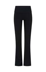 بنطلون يوجا نسائي مخصص بخصر عالٍ وواسع الساق، ضيق ومريح للرياضة واللياقة البدنية والجري، يساعد على تنحيف الجسم - Product Image 5