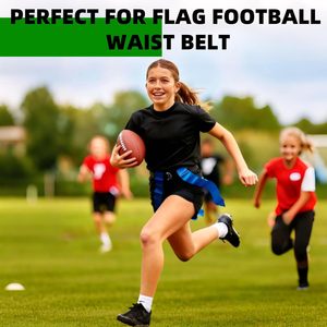 Cinturones Ajustables, Impermeables, Ecológicos y Duraderos para Fútbol Americano con Banderas, para Conjunto de Fútbol Americano con Banderas - Product Image 5
