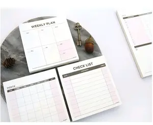 Wholesale Shaped Desk Calendar Memo Pad Notebooks Weekly Planner Sticky Notes