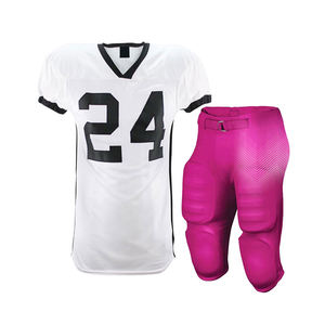 Uniforme de Fútbol Americano Personalizado con Material de Poliéster, Diseño Transpirable, Fabricante de Camisetas de Fútbol Americano - Product Image 4