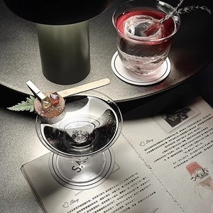 Commercio all'ingrosso logo personalizzato martini corto bicchiere da cocktail flaring bry bar tazza di vetro cocktail - Product Image 2