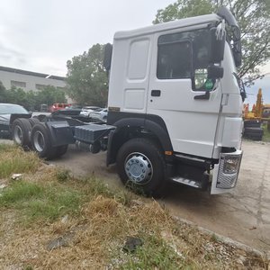 รถบรรทุกดัมพ์มือสอง Howo 371 ยูโร 2 พวงมาลัยซ้าย เครื่องยนต์ดีเซล 6x4 12 ล้อ พร้อมกล้องมองหลัง - Product Image 4