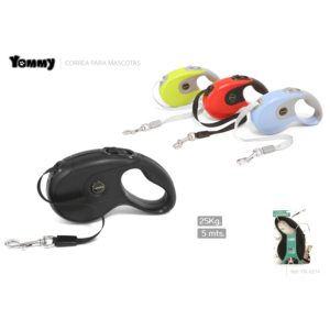 Guinzaglio telescopico Yommy per cani, 8 m, 35 kg, riflettente - Product Image 3