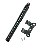 Pompe à main portable haute pression 120 PSI pour vélo, mini pompe à air en alliage d'aluminium pour pneus de vélo, valve Schrader et Presta