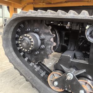 डीजल ट्रैक ट्रक टिपर, कृषि ट्रैक परिवहन वाहन, मिनी रबर ने मिट्टी के लिए टिपर ट्रैक किया। - Product Image 6