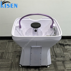 Bac à shampoing Kisen facile à utiliser, compatible avec les normes de tension US, EU, AU, UK, Zen-flow Bac, bonne qualité, modèle économique - Product Image 2
