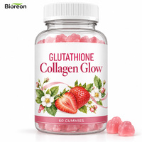 Gommes de Collagène Certifiées Halal avec Glutathion et Vitamine C pour le Blanchiment de la Peau et l'Anti-Âge (Vente en Gros)