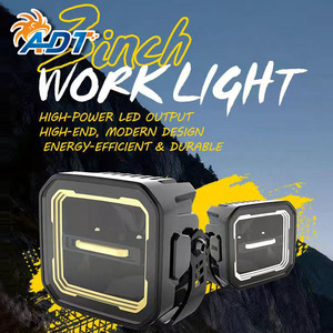 ไฟส่องสว่างสำหรับงานหนัก ADT Heavy Duty Flood Beam 3200lm 40w IP67 กันน้ำ กันฝุ่น สำหรับรถ Can-Am Polaris Sand Spider Dune Buggy แบบขับเคลื่อนสองล้อ - Product Image 1