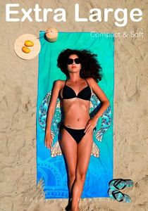 Promotional Gift Absorbent <b>Bath</b> Swimming Pool Rectangle Microfiber Personalized Pattern Print Beach Towel - Product Image 2