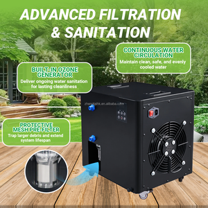 โรงงาน ZT ขายตรง เครื่องทำน้ำเย็นสำหรับแช่น้ำแข็ง 0.5 แรงม้า พร้อมปั๊ม ระบบควบคุมอัตโนมัติ ควบคุมระยะไกล - Product Image 2