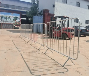 Thép mạ kẽm an toàn di động cho người đi bộ rào cản sự kiện buổi hòa nhạc sân khấu kiểm soát đám đông hàng rào phần cứng lưới mắt cáo - Product Image 4