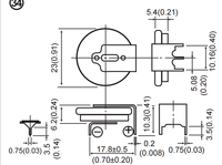 Batterie au lithium 3V de bonne qualité, pile bouton CR2354/GUN CR2354/GU avec attaches à souder pour POS
