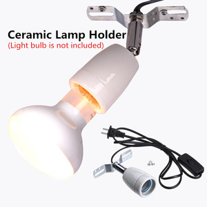 Douille de lampe chauffante en céramique réglable pour reptiles avec interrupteur marche/arrêt, support de lampe E27 pour tortue, lézard, terrarium - Product Image 6