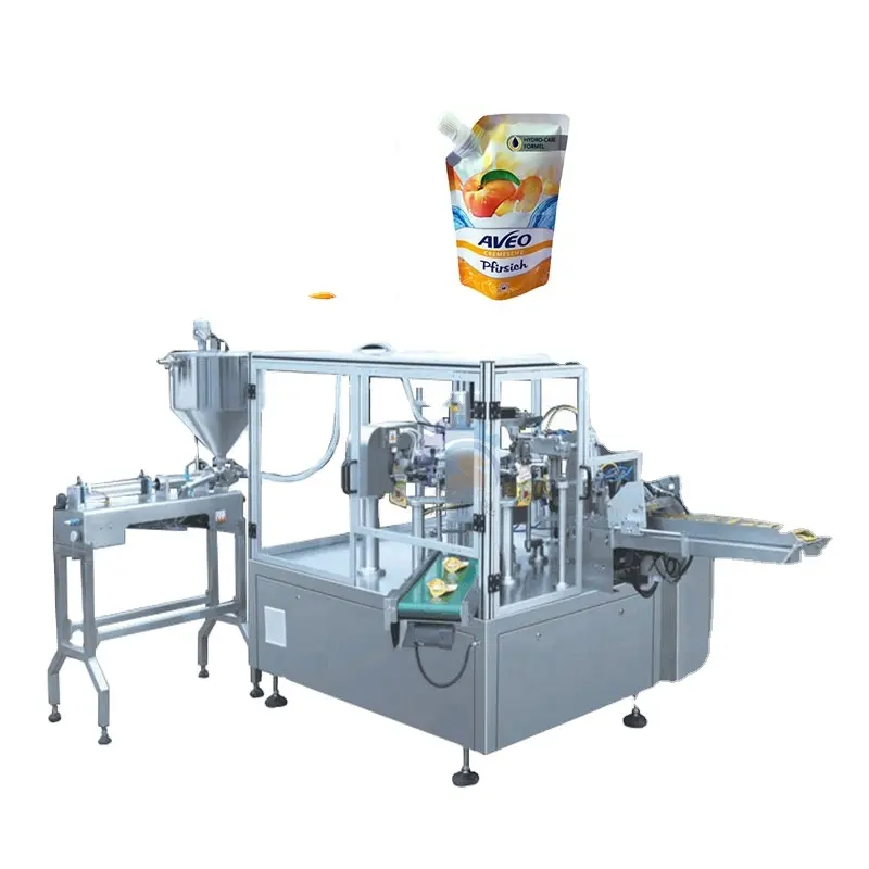 Automatic Premade Sauce Bag Packaging Machine 1kg Liquid Jelly/Liquid Soap Liquid Packaging Machine