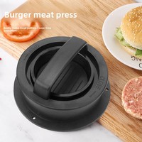 ARMADA Moule à burger antiadhésif en plastique fait main pour viande de bœuf/légumes/volaille/steak, outil de barbecue, lavage à la main uniquement, moule à pâté de viande