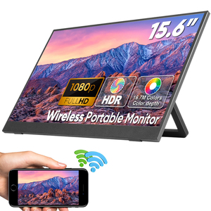 Màn hình máy tính xách tay LCD di động 15.6 inch, tích hợp loa, thiết kế mới với tính năng HDR, tấm nền IPS, sản xuất trực tiếp tại nhà máy. - Product Image 1