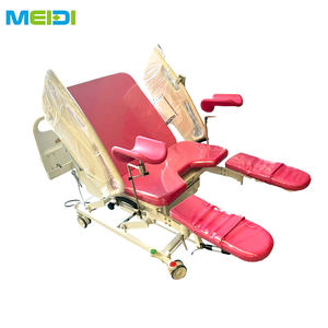 Elektrikli jinekoloji muayene yatağı tekerlekli obstetrik jinekoloji ve doğum kontrol koltuğu - Product Image 6