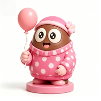 Figurine de collection premium en PVC amusante et personnalisée, type œuf surprise, 8,5 cm, pour collections d'objets d'art