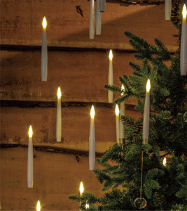 Newish vente chaude 10 <span class=keywords><strong>lot</strong></span> de télécommandé à piles bougies flottantes pour la décoration d'intérieur de noël arbre décor - Product Image 2